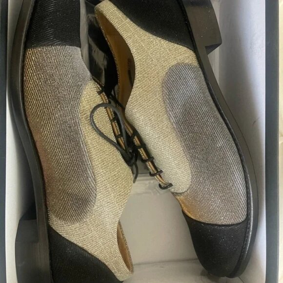 The Office of Angela Scott Ms. Baker Oxford in Metallic 38 - Picture 5 of 7